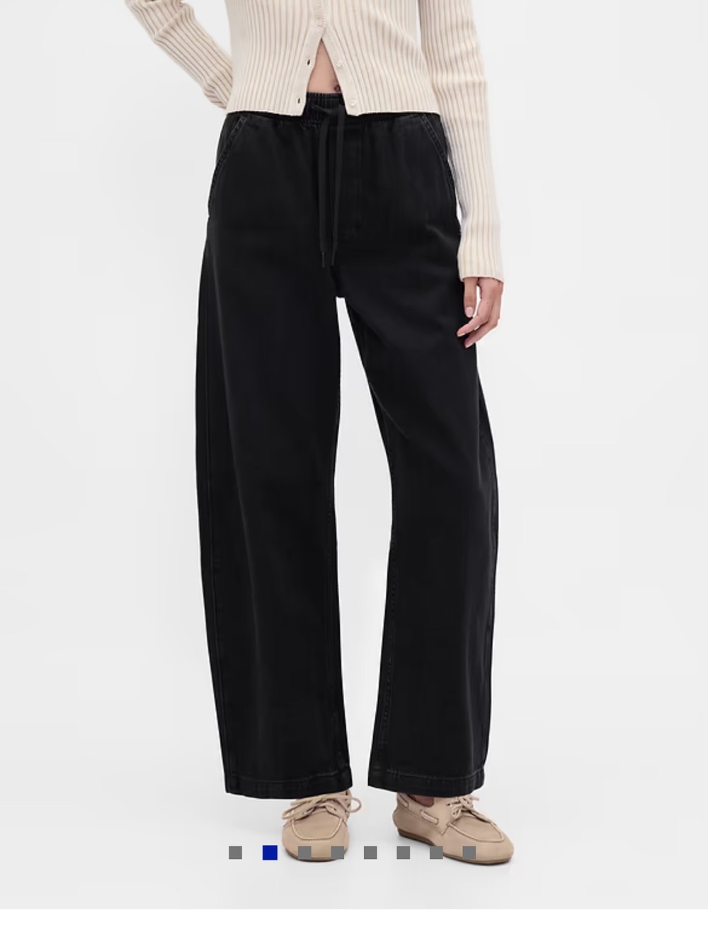 Gap high rise easy barrel